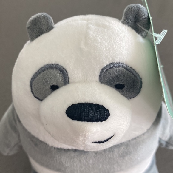 We Bare Bears Plush Panda Bear Cartoon Network Warner Bros. Toy Factory 7โ / NEW - Picture 3 of 11